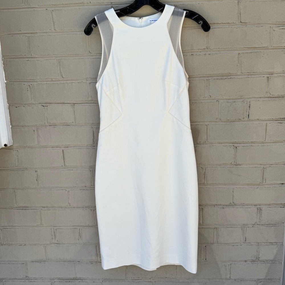 Banana Republic White Sleeveless Dress Size 0